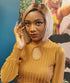 Maganda Rain Ash Blonde Ombre Blunt Cut Bob Wig